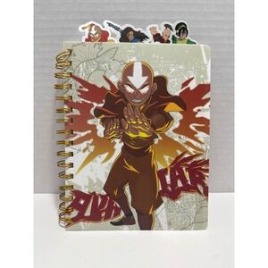 Avatar The Last Airbender Spiral Journal Notebook 96 Sheets Character Tabs Aang